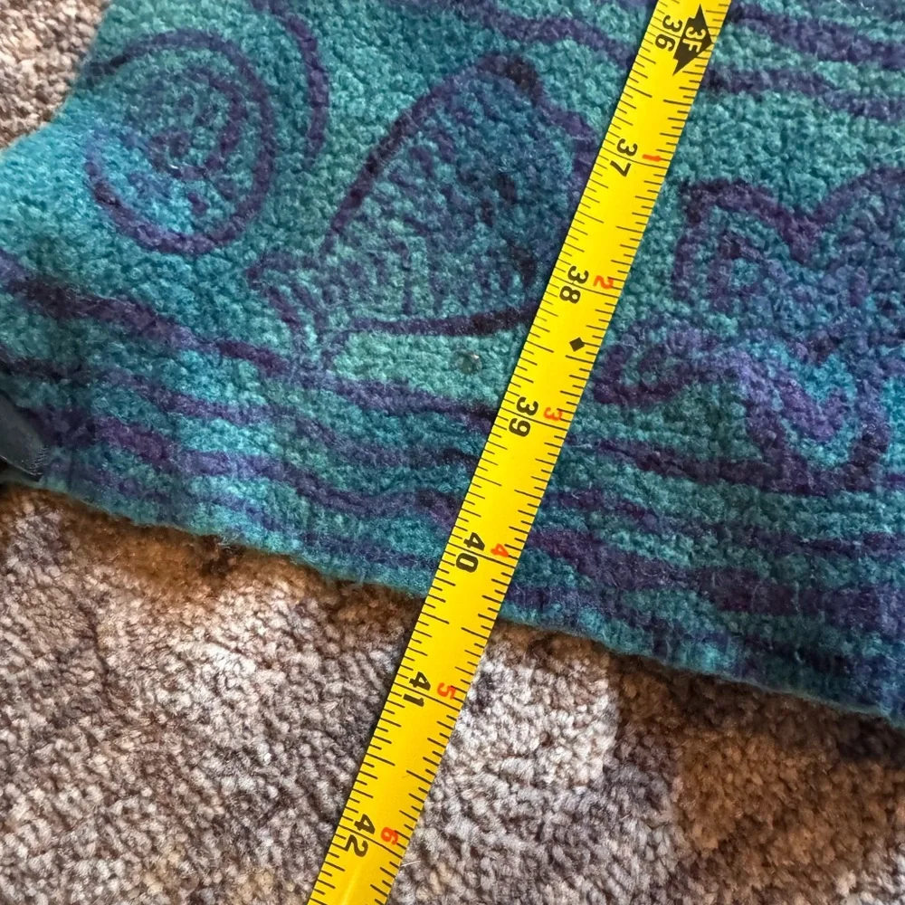 Teal and Purple Patterned Pack Towel